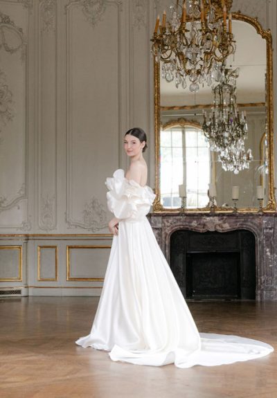 Hochzeit im Schlosshotel Grunewald editorial make-up sleek hair berlin